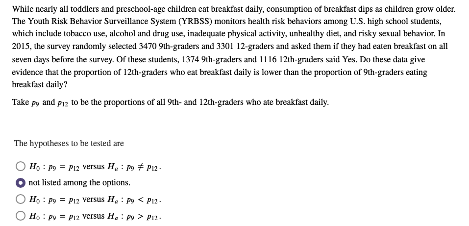 In an experiment to learn if substance M can help