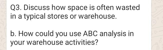 Q3. Discuss how space is often wasted in a