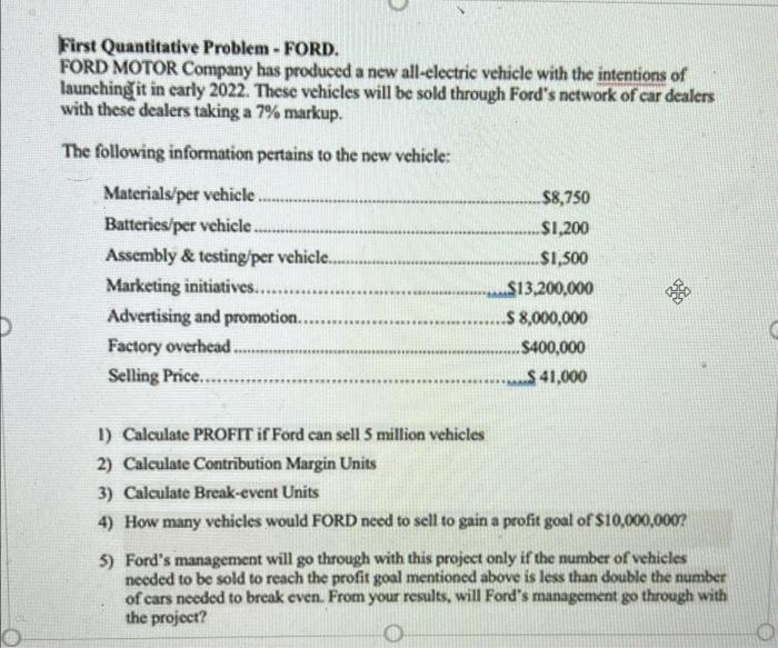 PLEASE SHOW STEP BY STEP FOR PROBLEMS 1 - 5. DONT
