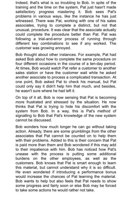 Read the case Human resource management can