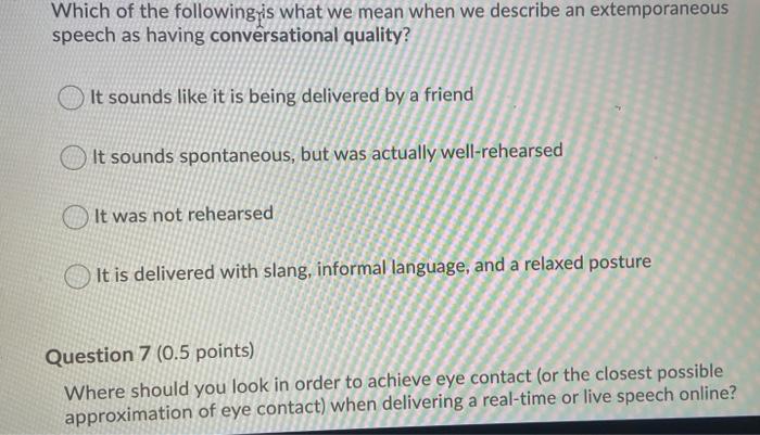 Which of the following is what we mean when we