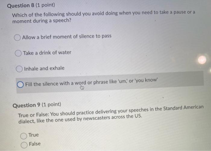 Which of the following is what we mean when we