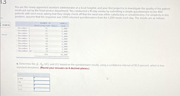 13 You are the newly appointed assistant