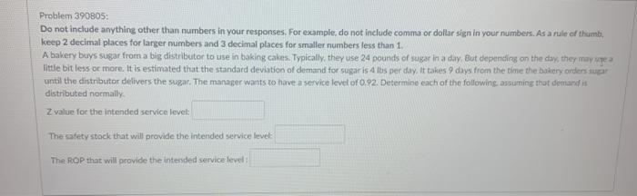 Problem 390805: Do not include anything other