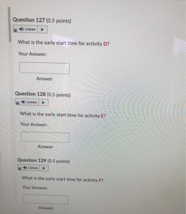 Use the information in the table below to answer