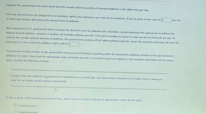 7. Correcting for negative externalities - Taxes