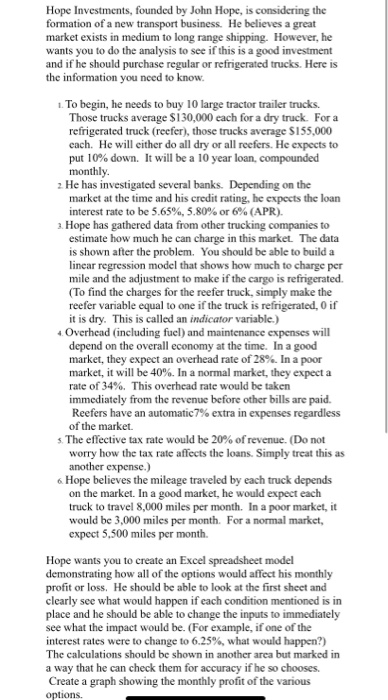 please put it in a excel format and show the