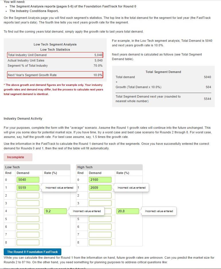 You will need: - The Segment Analysis reports