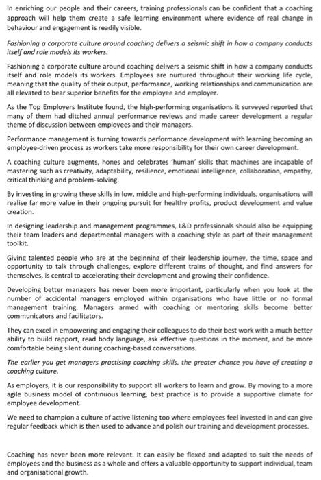 Correct subject: Strategic Training and