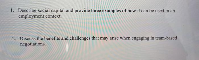 can someone help me answer 1 and 2 please 1.