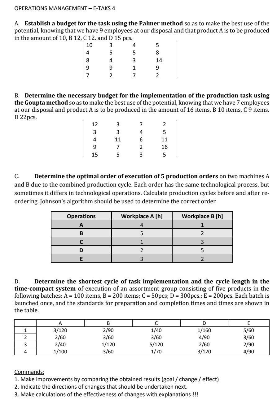 This is my e-tasks. Only information about the