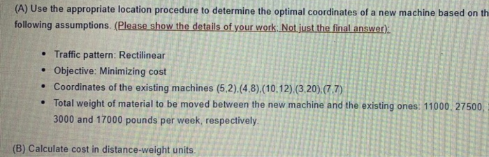 (A) Use the appropriate location procedure to