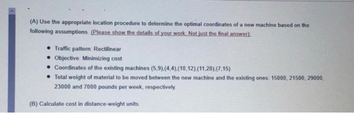 (A) Use the appropriate location procedure to