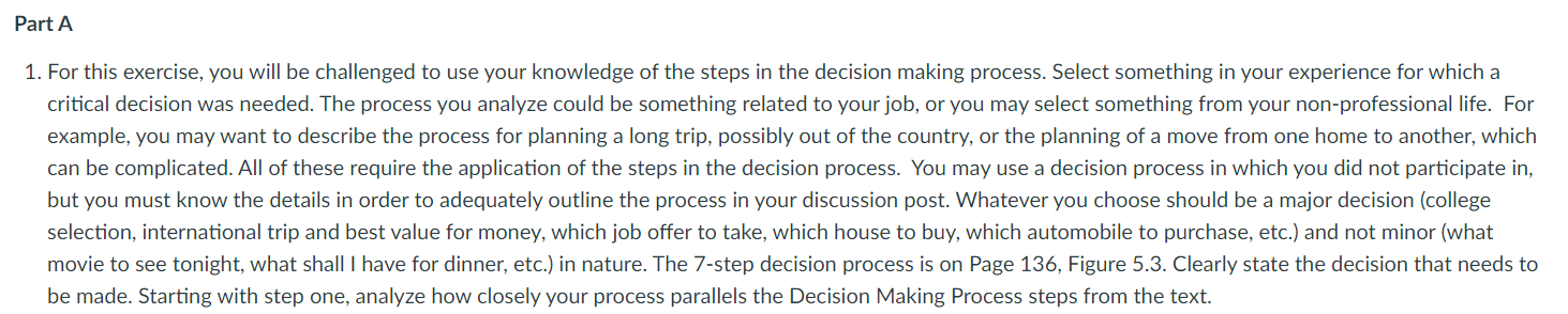 Part A 1. For this exercise, you will be