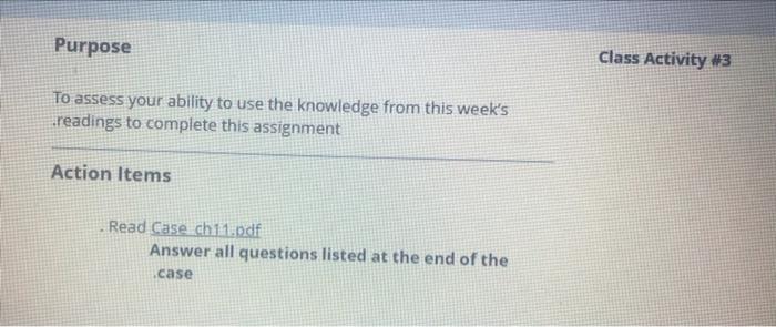 Purpose To assess your ability to use the