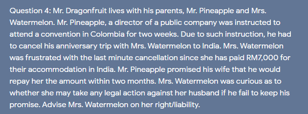 Malaysian Law Plss need all easy: 1. Issue(just