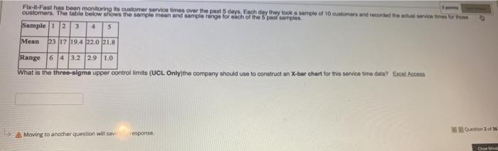 Feb-Fast has been monitoring its customer service