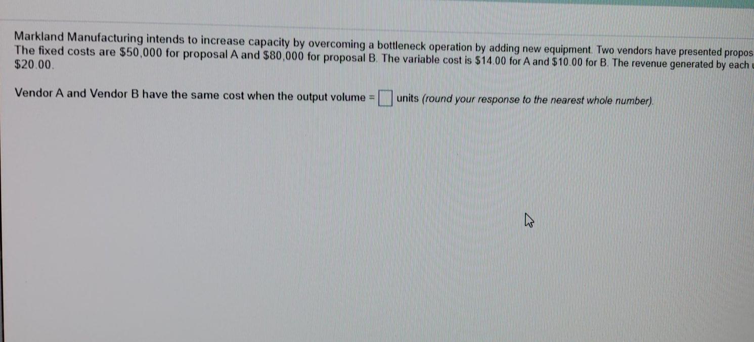 Markland Manufacturing intends to increase