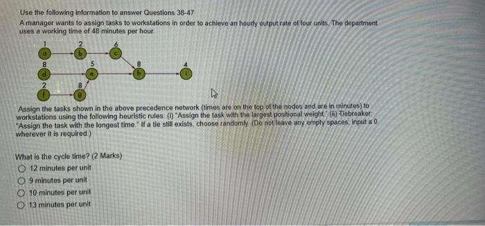 Use the following information to answer Questions