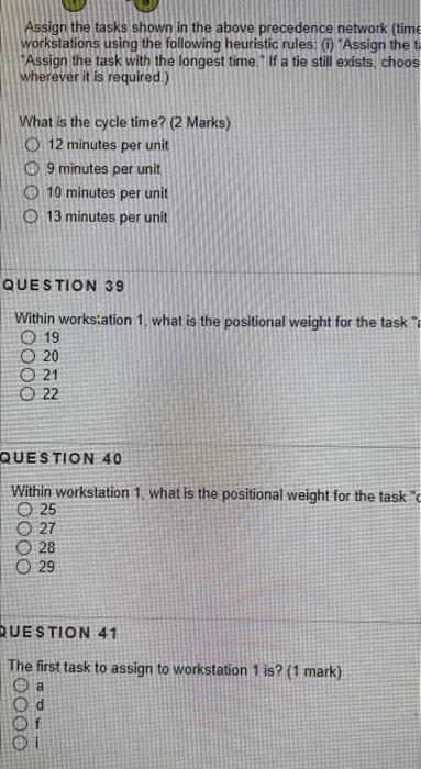 Use the following information to answer Questions