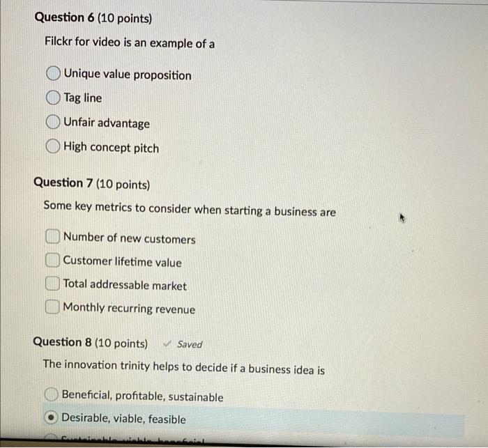 When trying to create a business, what are the