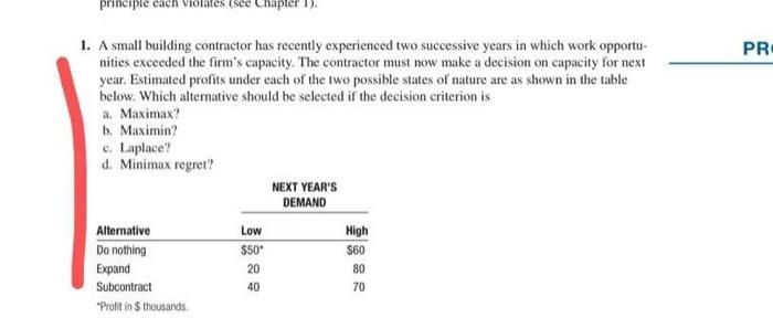 principle each violates (see PR 1. A small