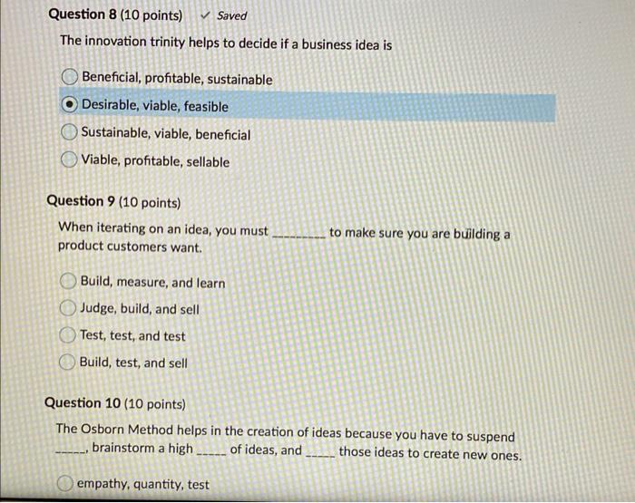 When trying to create a business, what are the