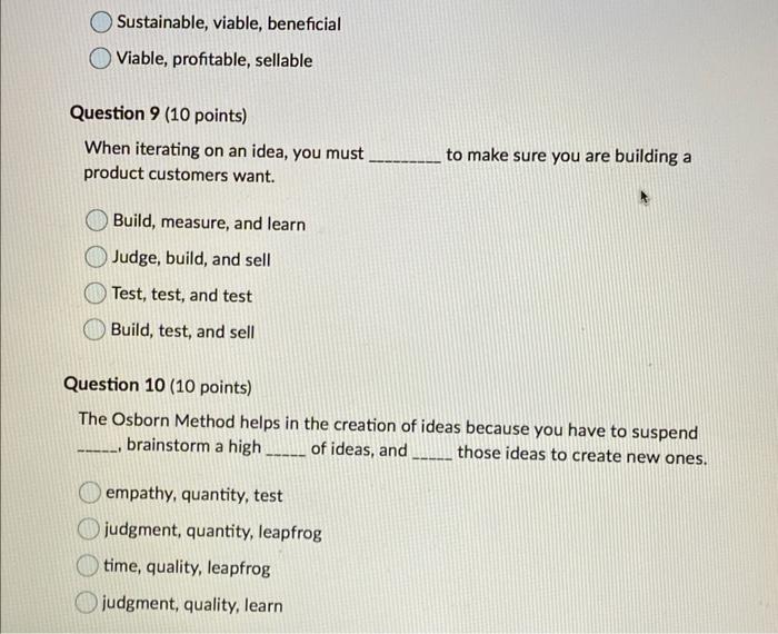 When trying to create a business, what are the