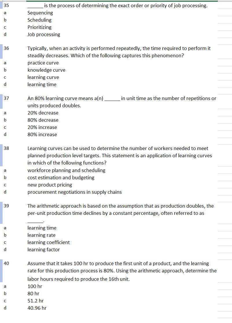 35 a b is the process of determining the exact