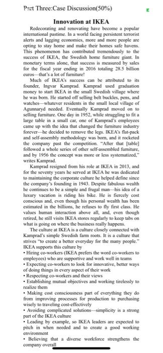 Subject is leadership Please answer the question