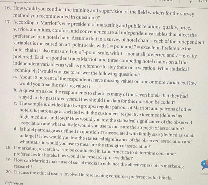 kindly read the case and answer the questions
