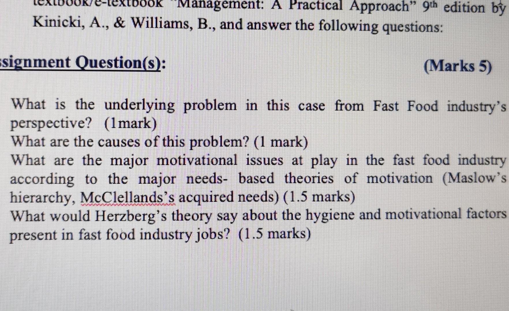 v0OOK Management: A Practical Approach" 9th