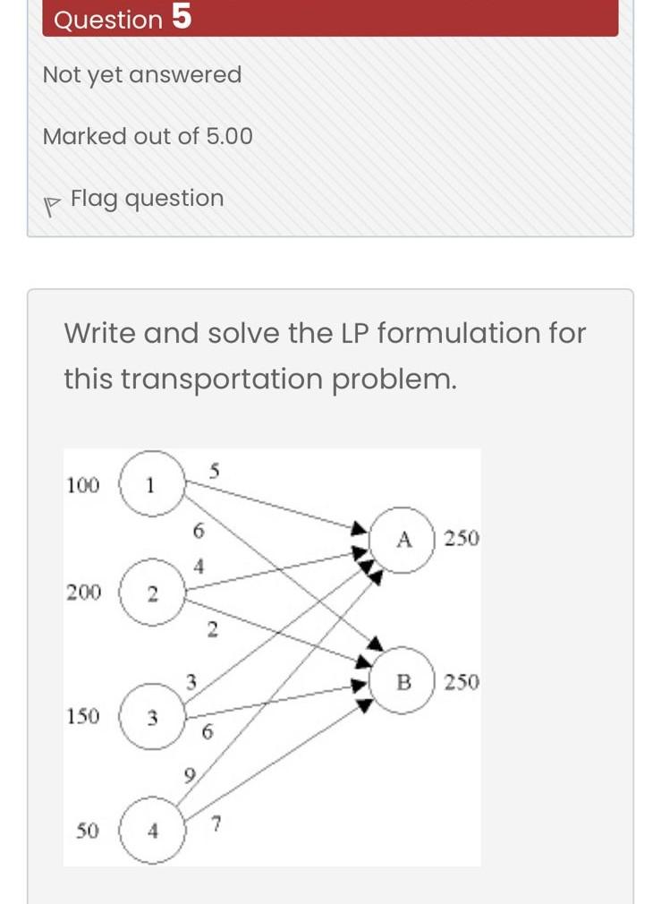 solve this model in lp formulation plus