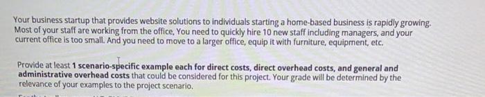 This is a question from introduction to project