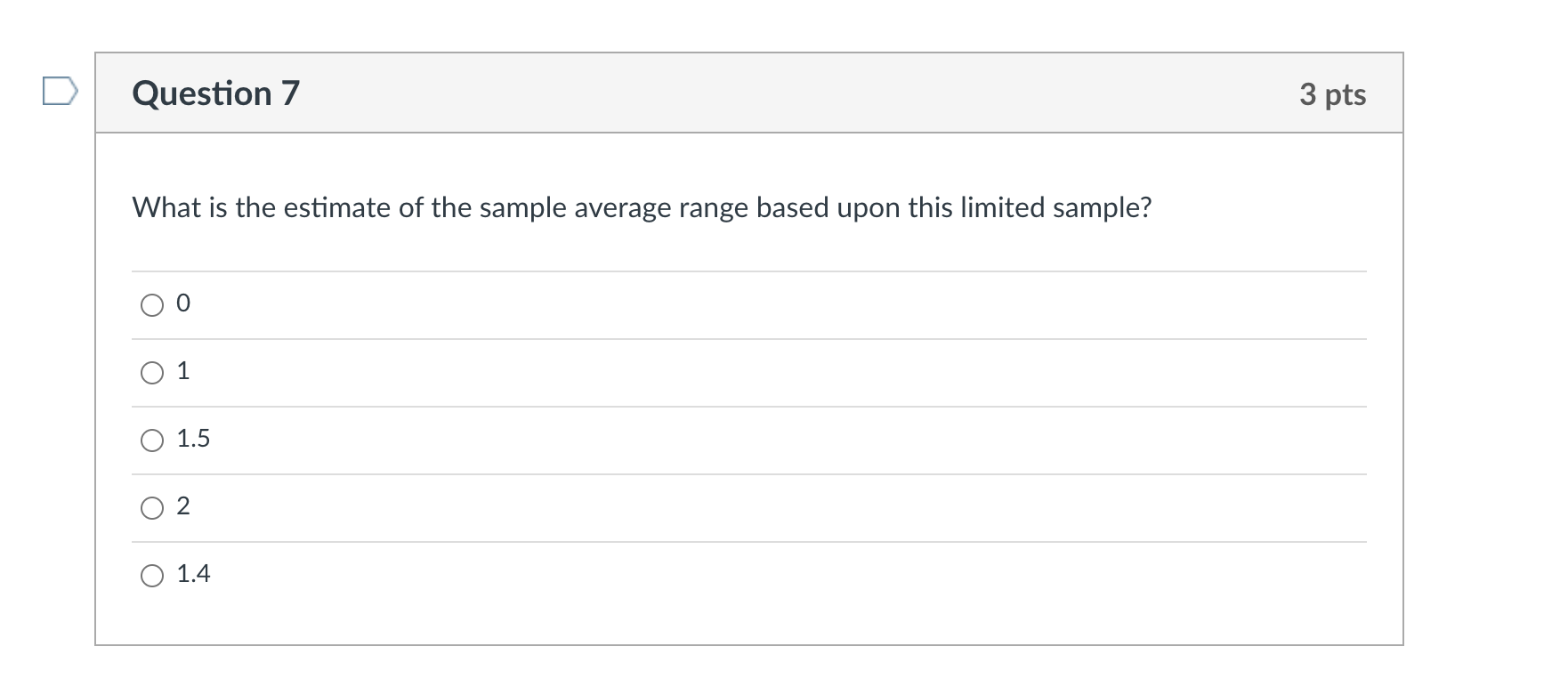 Use the following to answer questions 4-8: A