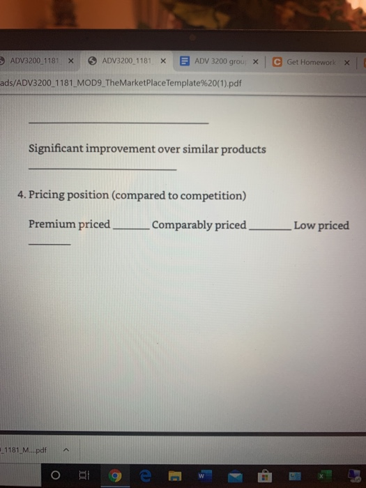 Must create a Creative Brief for Dunkin donuts