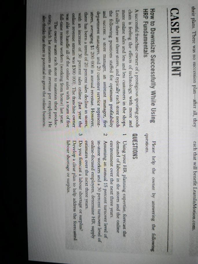 How to downsize successfully while using HRP