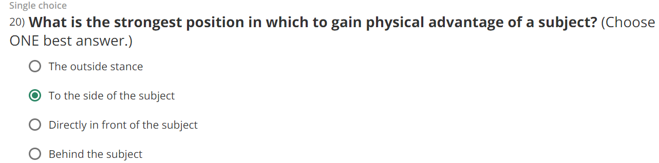 19) What must security officers do when using