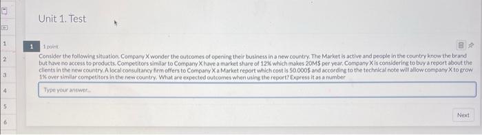 Consider the following situation. Company X