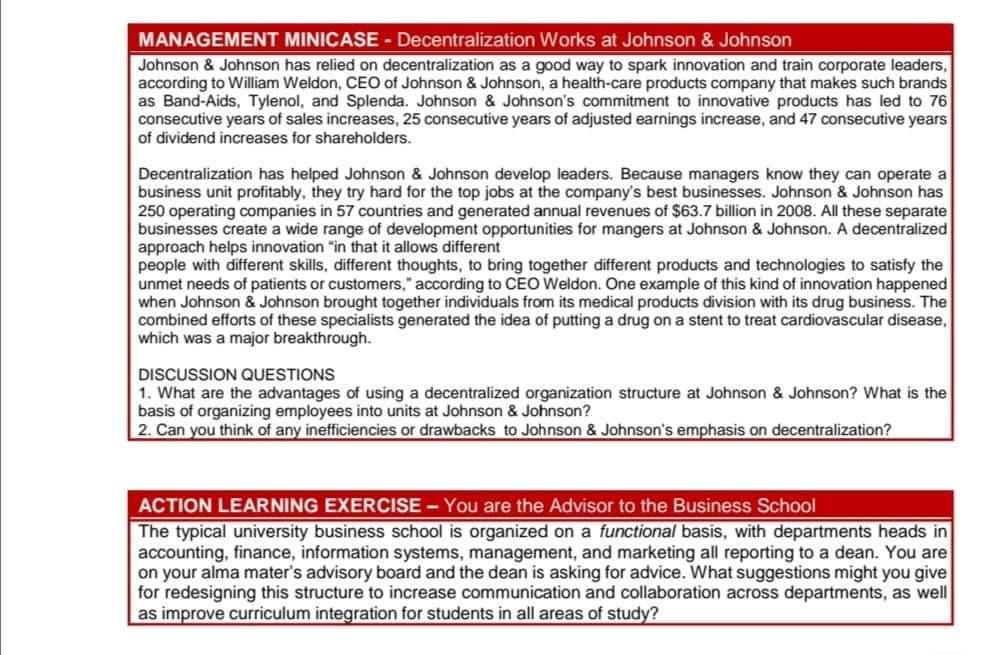 Please help me answer the questions in Management