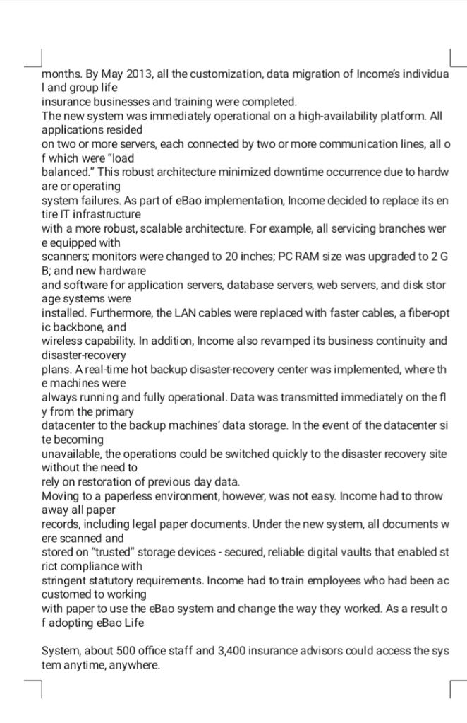 it Q5: Read the Case Study and attempt the