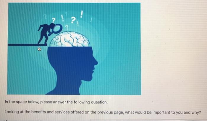 hrm In the space below, please answer the