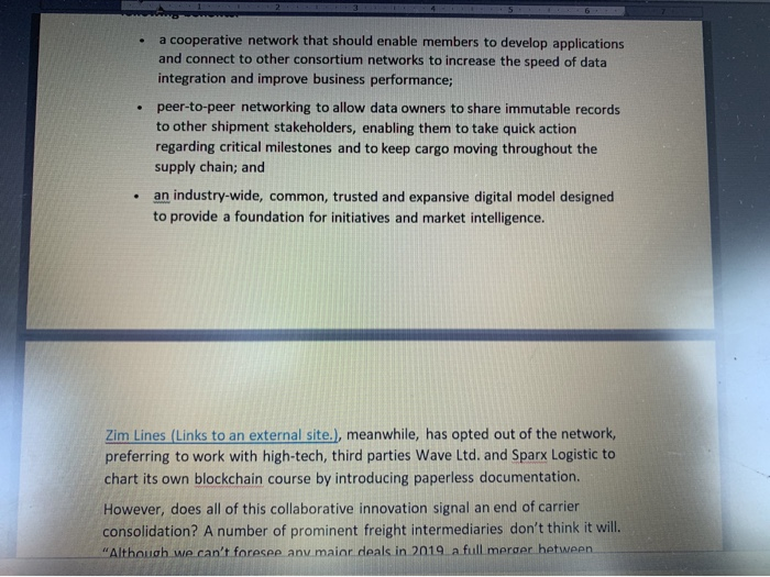 Answer the following questions: 1. Discuss the