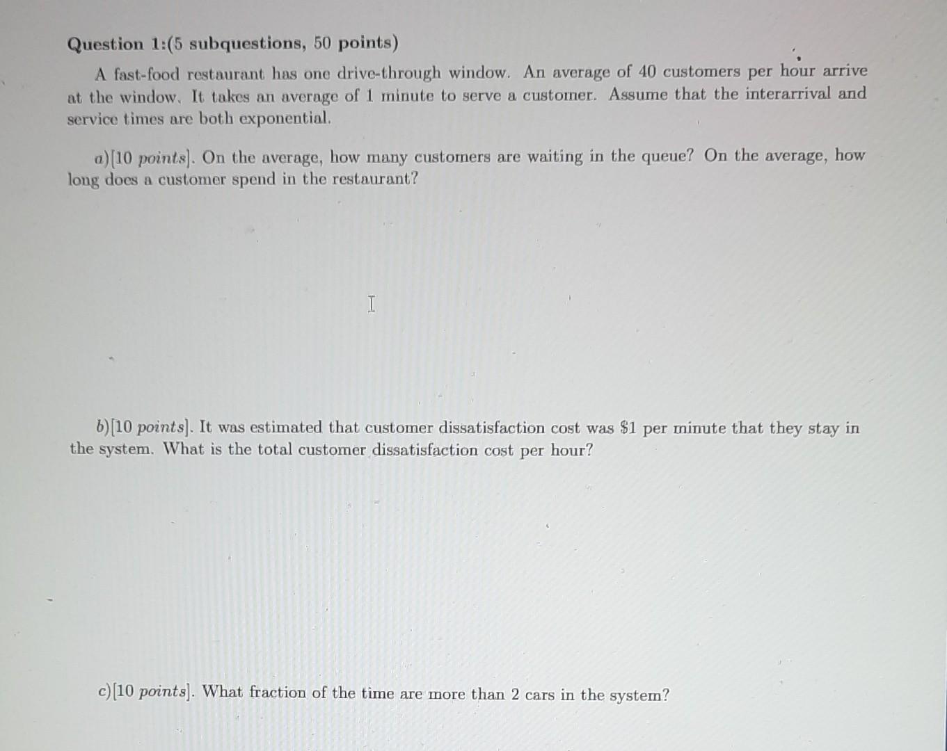 this is for a operations research 2 class if that