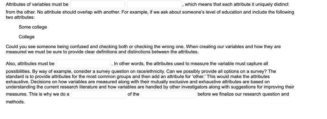 Fill in the blanks QUESTION 1 is a process by