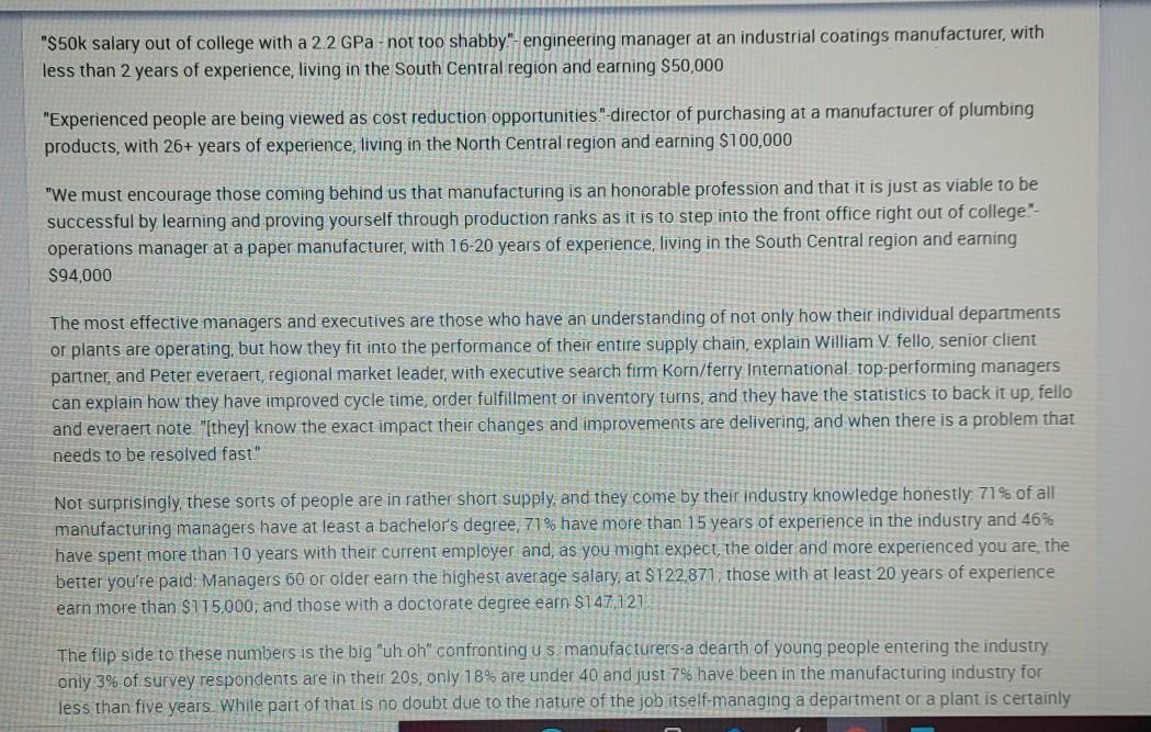 Instructions Directions Read the Proquest article