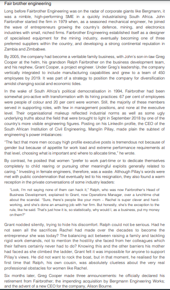 Solve the following a. Discuss the next steps for