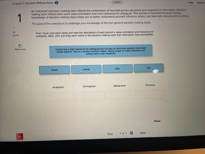 Saved Save I El Chapter 7. Decision Making Styles