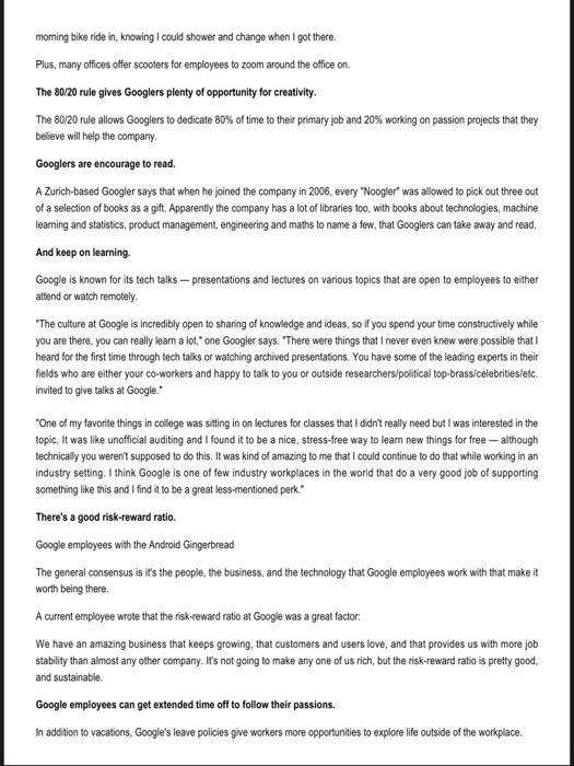 SECTION A [40 Marks) A lot has changed at Google