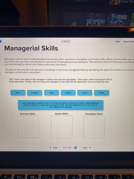 Managers need to work on developing three primary